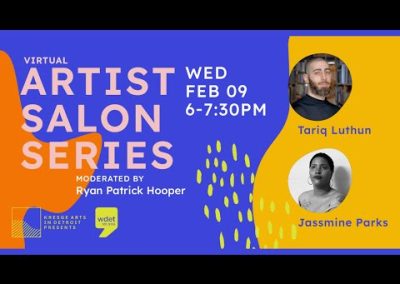 Artist Salon Series: Tariq Luthun and Jassmine Parks