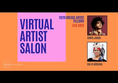 Virtual Artist Salon: Live Arts
