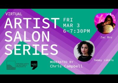 Artist Salon Series: Detroit Bureau of Sound and Tammy Lakkis
