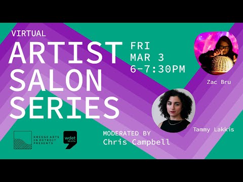 Artist Salon Series: Detroit Bureau of Sound and Tammy Lakkis