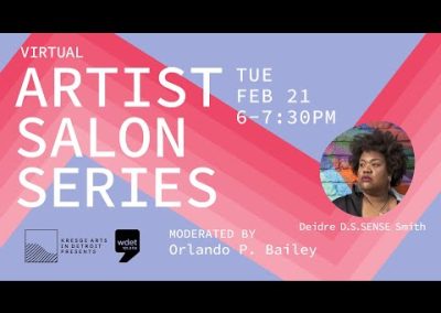 Artist Salon Series: Deidre D.S.SENSE Smith